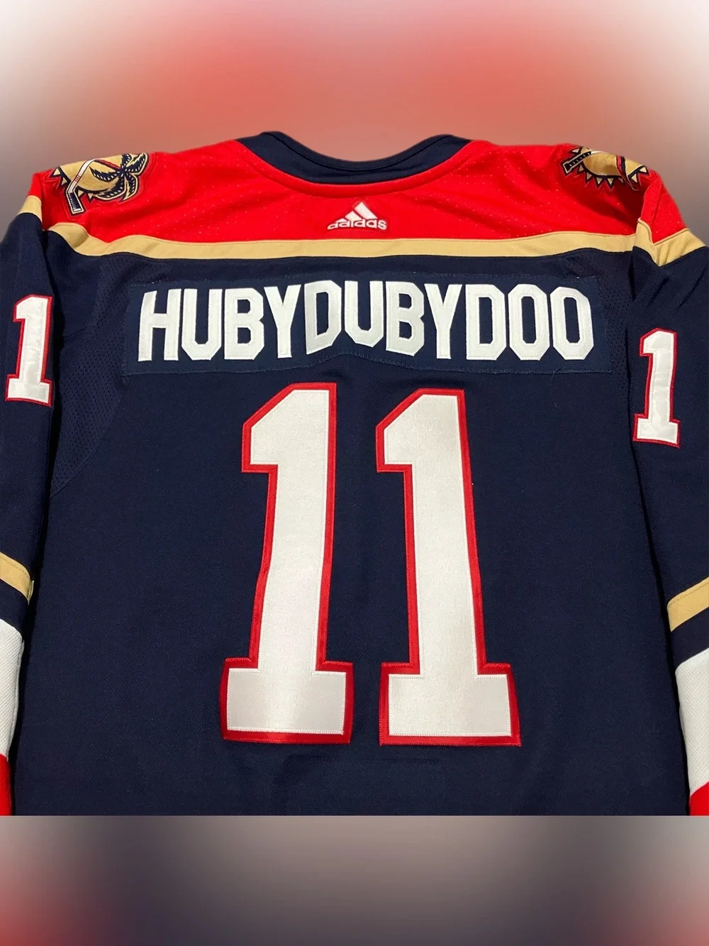 Florida Panthers Customized Reverse Retro 1.0 Adidas NHL Hockey Jersey Size 52